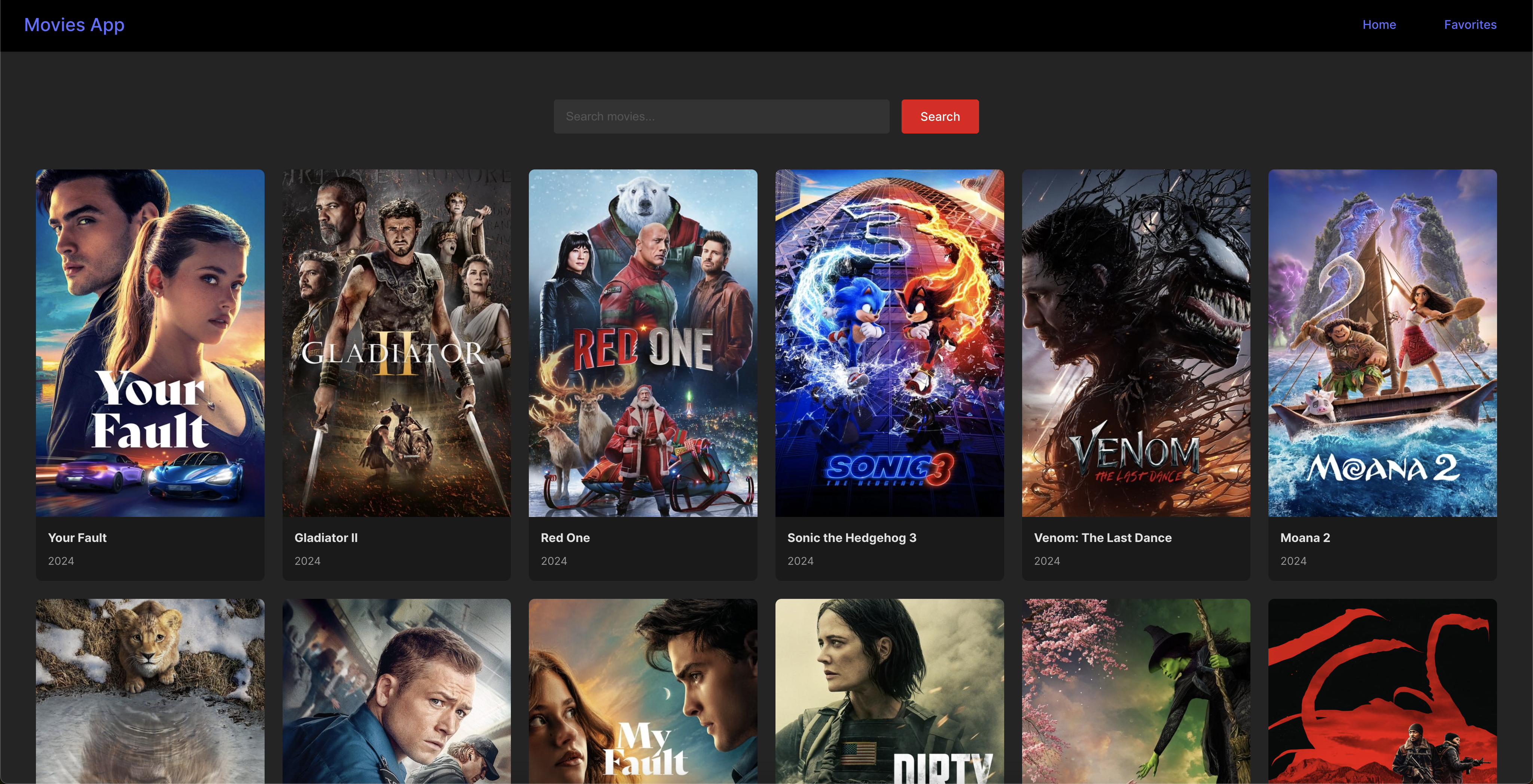 Movies App