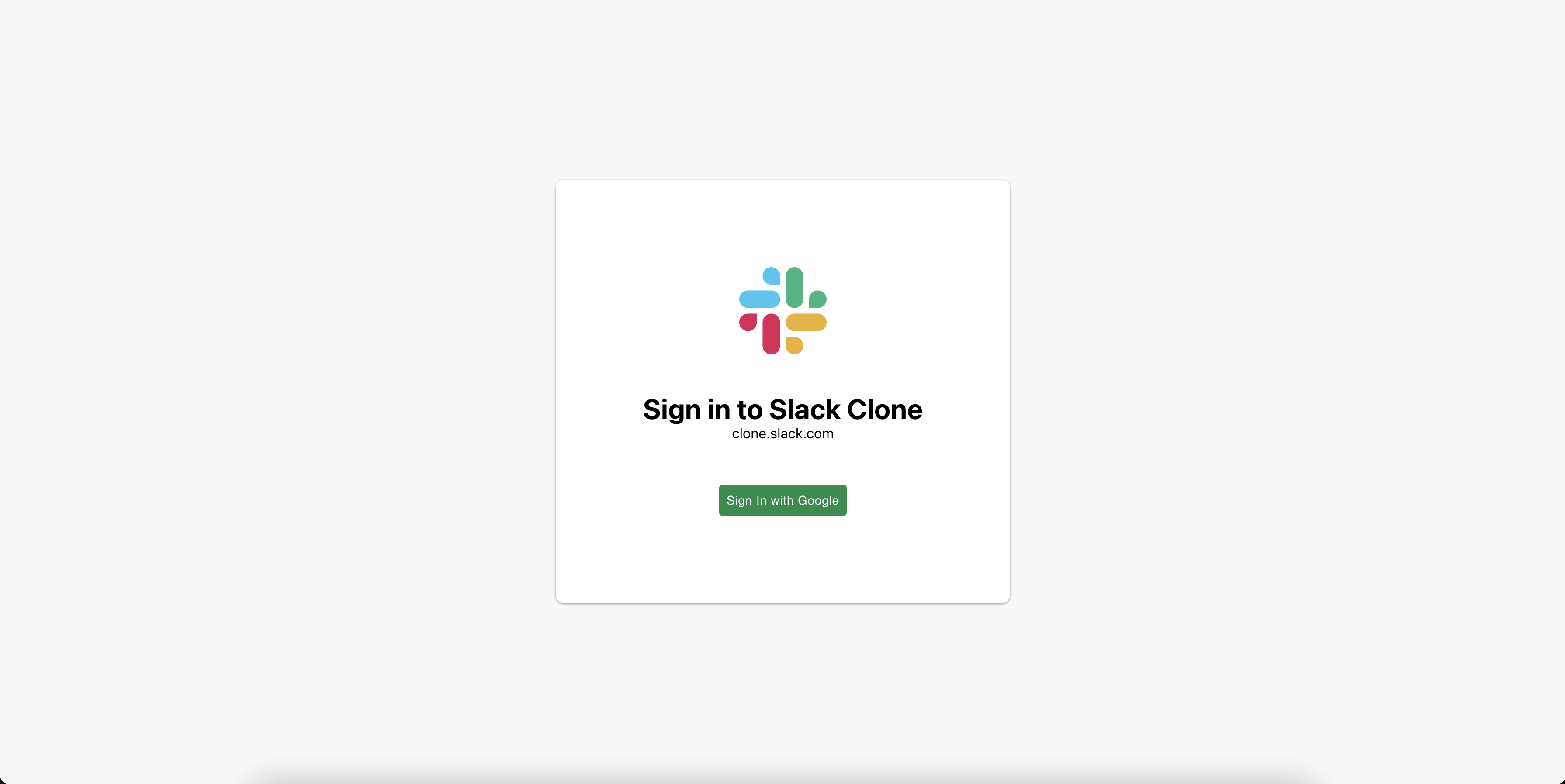 Slack Clone