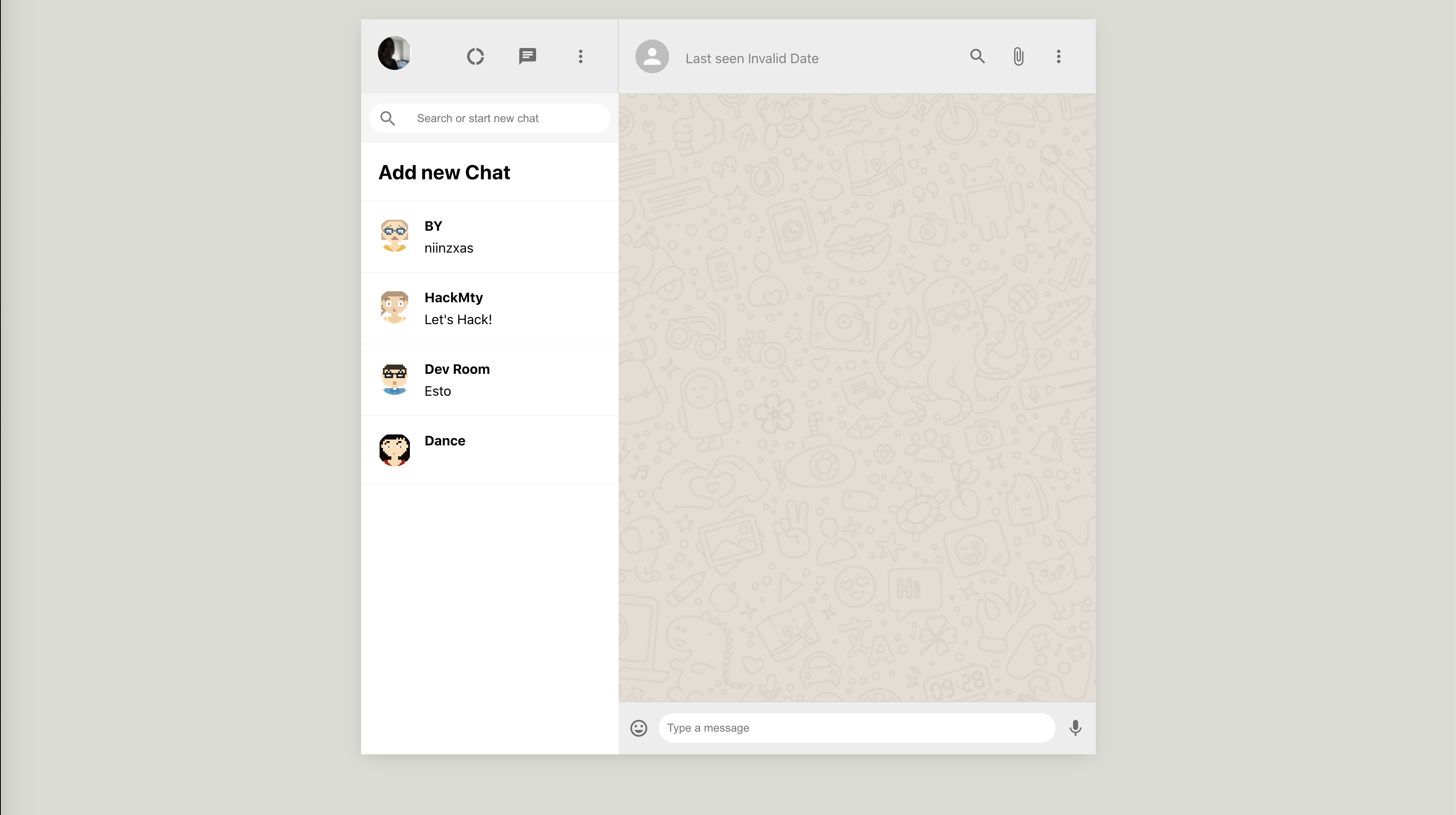 WhatsApp Clone